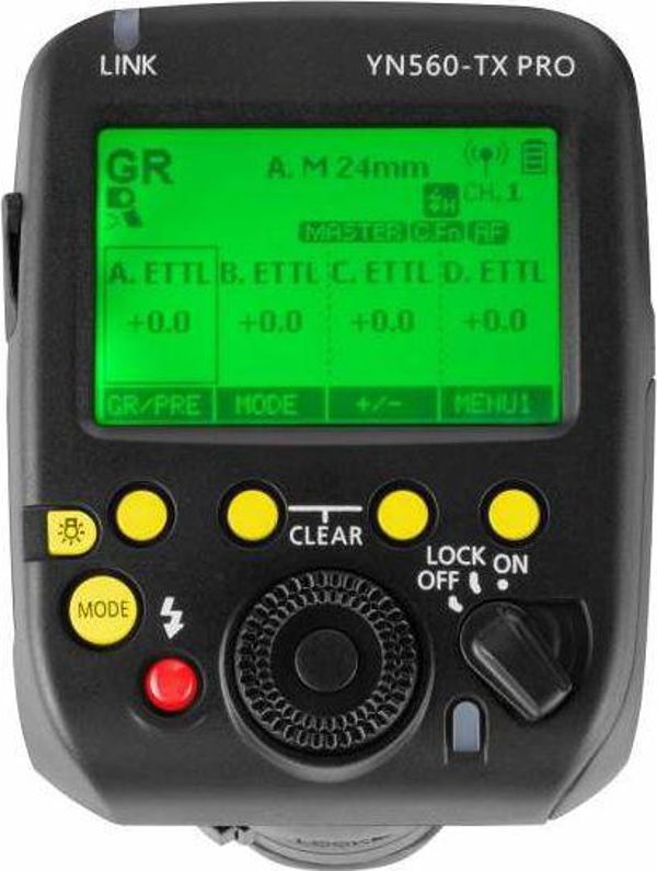 Yongnuo YN560-TX Pro Ραδιοελεγκτής Flash για Canon - Ασύρματο Σύστημα Ελέγχου Φωτισμού