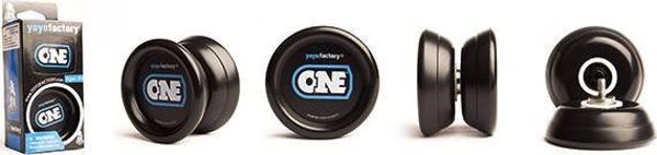 YoYoFactory ONE Yoyo Μαύρο - YoYoFactory