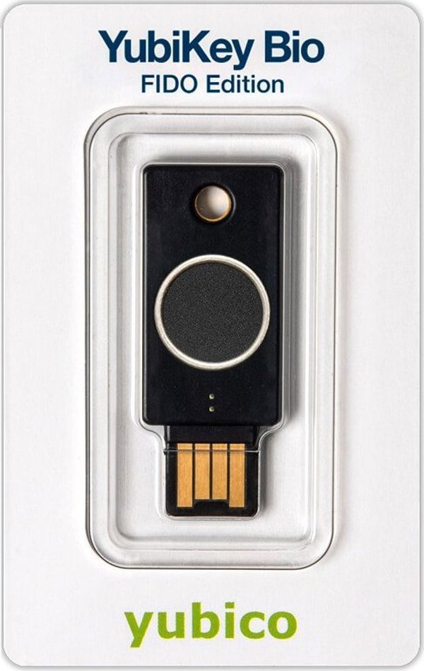 Yubico YubiKey Bio - Βιομετρικό Κλειδί Ασφαλείας USB-A