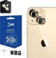 3MK Lens Protection Pro Υβριδικό Γυαλί Φακού Κάμερας για Apple iPhone 14 - Χρυσό