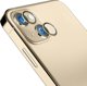 3MK Lens Protection Pro Υβριδικό Γυαλί Φακού Κάμερας για Apple iPhone 14 - Χρυσό