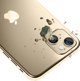 3MK Lens Protection Pro Υβριδικό Γυαλί Φακού Κάμερας για Apple iPhone 14 - Χρυσό