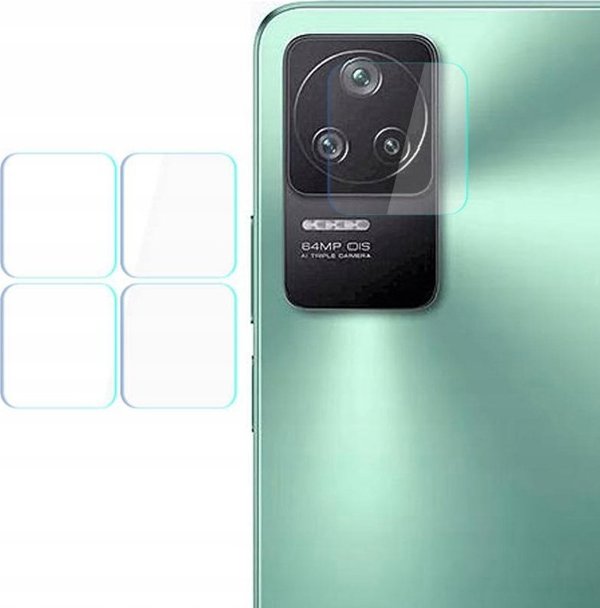 3MK Lens Protection Υβριδικό Γυαλί Φακού Κάμερας για Xiaomi POCO F4 5G - [4 Συσκευασίες]
