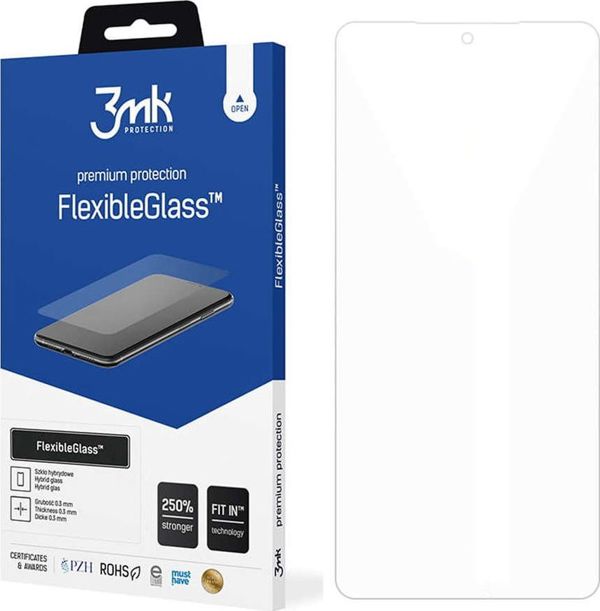 3MK FlexibleGlass Υβριδικό Προστατευτικό Οθόνης για Samsung Galaxy Xcover 5, Ανθεκτικό στις Γρατσουνιές