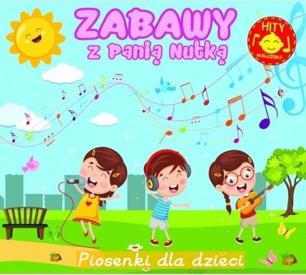 Zabawy z Pania Nutka Piosenki dla dzieci CD