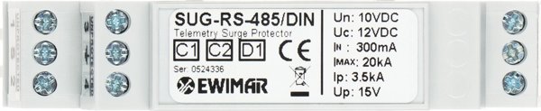 Ewimar SUG-RS485/DIN Προστασία Υπέρτασης Συμμετρικής Γραμμής RS-485