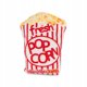 Zabawka, dla psa, popcorn, pluszowy, 11 cm
