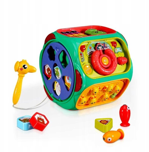 Zabawka sensoryczna sorter szeÅcian 8w1 dla dzieci