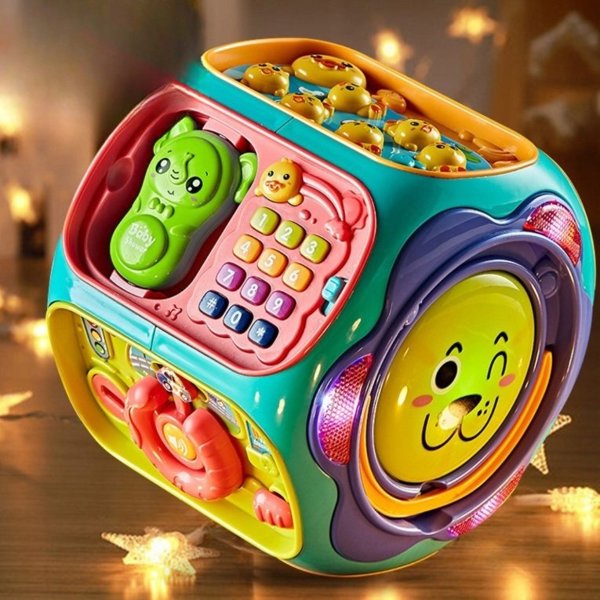 Zabawka sensoryczna sorter szeÅcian 8w1 dla dzieci