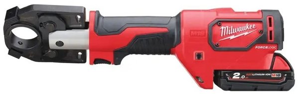 Υδραυλική πρέσα καλωδίων M18 HCCT-201C με θήκη, φορτιστή και μπαταρία 2.0 Ah