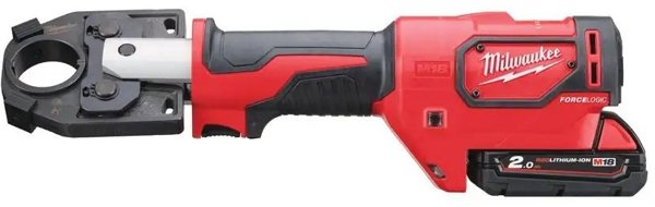 Υδραυλική πρέσα καλωδίων M18 HCCT-201C με θήκη, φορτιστή και μπαταρία 2.0 Ah