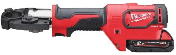 Υδραυλική πρέσα καλωδίων M18 HCCT-201C με θήκη, φορτιστή και μπαταρία 2.0 Ah