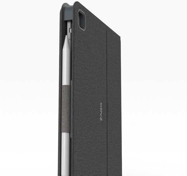 Zagg Messenger Folio 2 Θήκη με Πληκτρολόγιο QWERTY για Apple iPad 10.9" (Gen 10), Nordic Layout, Charcoal