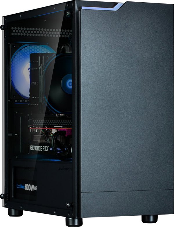 ZALMAN case T4 PLUS, Mini Tower, mATX, 2xUSB 3.0, 1xUSB 2.0, 1x 120mm ARGB Fan, černá