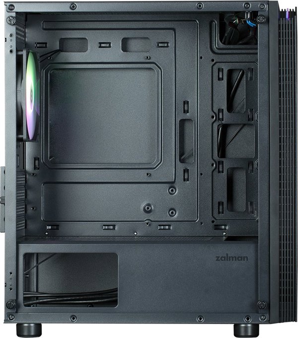 ZALMAN case T4 PLUS, Mini Tower, mATX, 2xUSB 3.0, 1xUSB 2.0, 1x 120mm ARGB Fan, černá