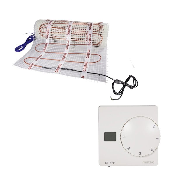 Zamel Zestaw grzejny dwustronnie zasilany STANDARD 150W/m2 5m2 ZOD-50 z regulatorem