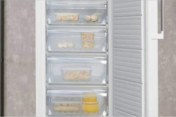 Whirlpool UW6F2CWB2 Καταψύκτης Συρταριών, 41 dB, Λευκός