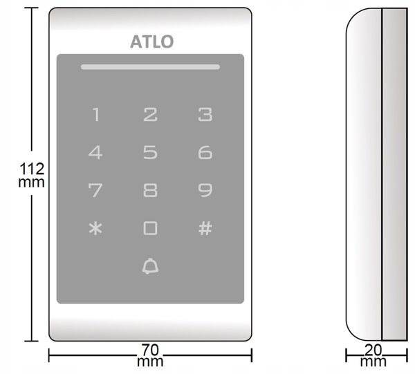 ZAMEK SZYFROWY ATLO-KRM-1203
