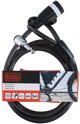 Zapiecie rowerowe linka na zamek 10x2400mm Family Black+Decker