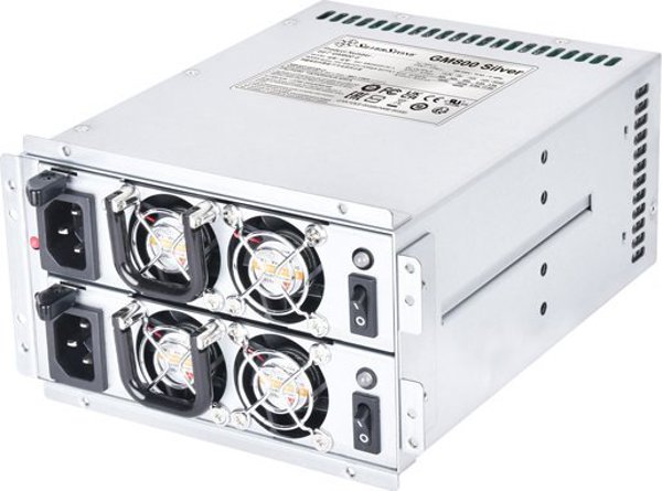 Zasilacz serwerowy SilverStone SST-GM800-S CYBENETICS Silver 2x 800W