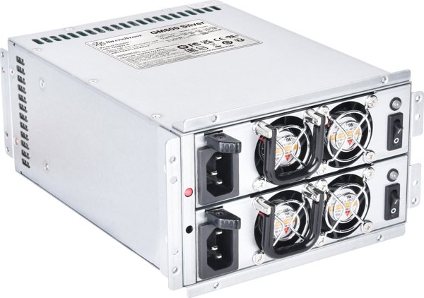 Zasilacz serwerowy SilverStone SST-GM600-S - 2x 600W