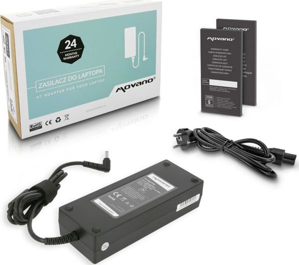 Zasilacz do laptopa Movano 110 W, 4.4 mm, 5.79 A, 19 V (ZZ/LG19579)