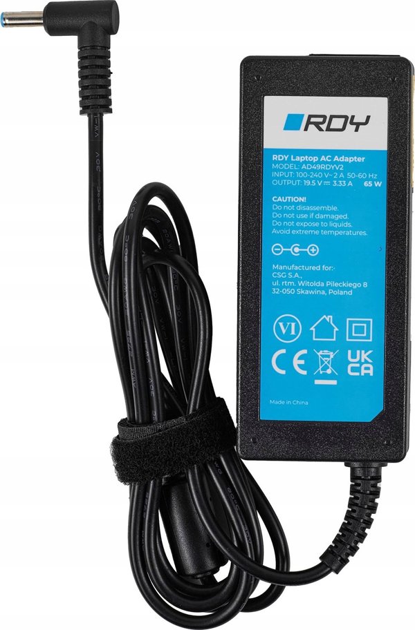 Green Cell RDY Φορτιστής Laptop 65W 19.5V 3.33A για HP 250 G2 G3 G4 G5 & 15-R Σειρές