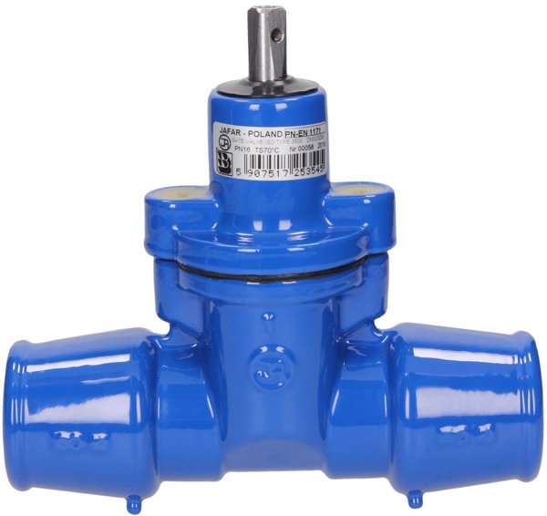 Jafar Βαλβίδα Μαλακής Σφράγισης ISO DN050 3500, Αντιδιαβρωτική, 50mm