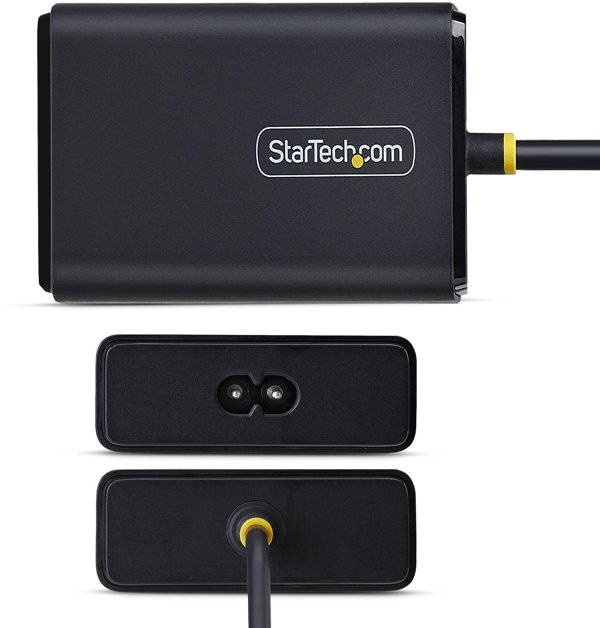 Zasilacz StarTech 1100LE-USB-C-CHARGER adapter zasilający inwerter Wewnętrzna 100 W Czarny