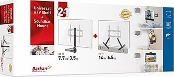 Τροφοδοτικό Barkan E850 για TV - Universal Βάση Στήριξης Τηλεόρασης 13"-90"