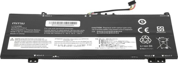Φορτιστής Laptop Mitsu για Lenovo Yoga 530-14IKB, Συμβατό με L17C4PB0, L17M4PB0