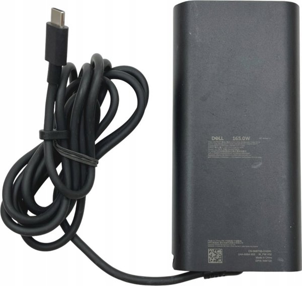 Dell Φορτιστής Laptop USB-C 165W GaN AC Adapter για Dell Φορητούς Υπολογιστές