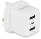 Φορτιστής Laptop Dicota 32W με USB-C και 2 θύρες USB - Λευκός