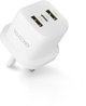 Φορτιστής Laptop Dicota 32W με USB-C και 2 θύρες USB - Λευκός
