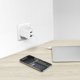 Φορτιστής Laptop Dicota 32W με USB-C και 2 θύρες USB - Λευκός