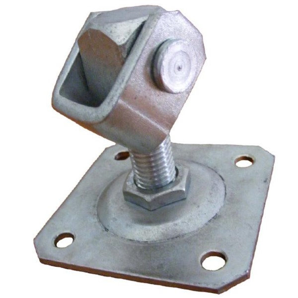 Zawias regulowany M16 z plytka 20mm