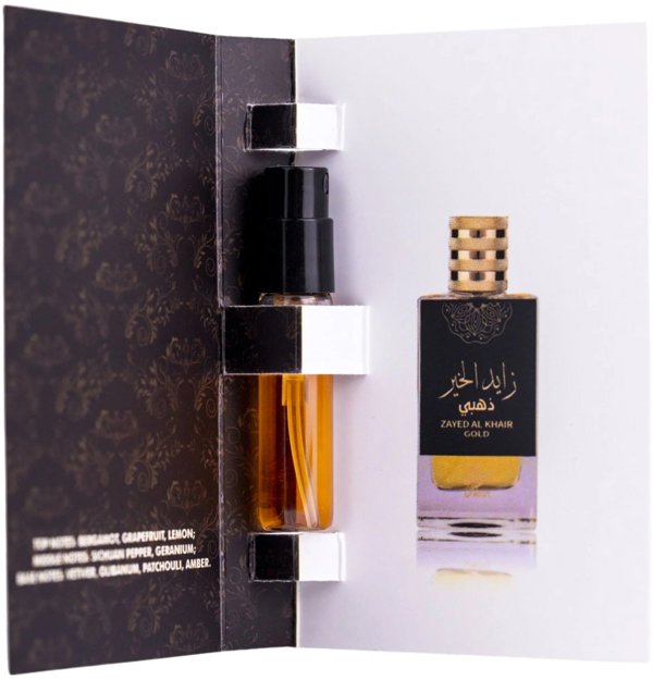 Zayed Al Khair Gold Eau de Parfum 2ml