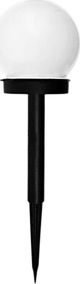 ZD50D Lampa ogrodowa solarna LED kula biale swiatlo