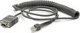 Καλώδιο παράλληλο Zebra CBA-RF3-C09ZAR, μαύρο, 2,8 m, RS232 DB9
