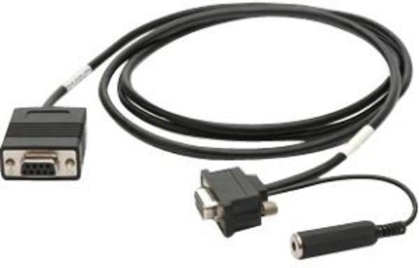 Zebra 25-13227-03R kabel rownolegly Czarny 1,83 m DB9