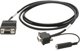 Zebra 25-13227-03R kabel rownolegly Czarny 1,83 m DB9