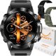 Gravity GT20-7 Ανδρικό Smartwatch με Ψηφιακή Οθόνη - Μαύρο