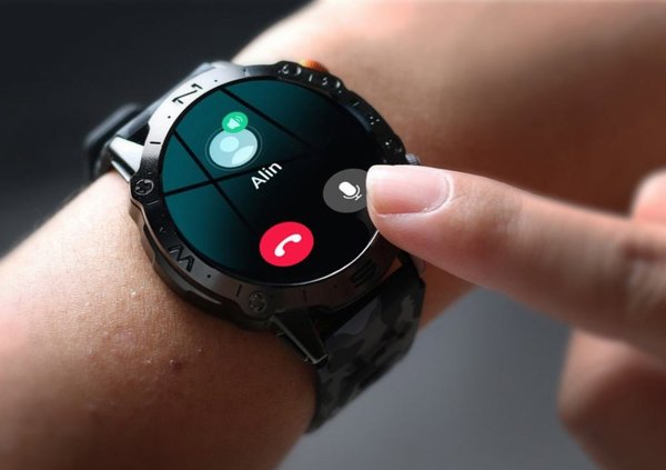 Gravity GT20-7 Ανδρικό Smartwatch με Ψηφιακή Οθόνη - Μαύρο