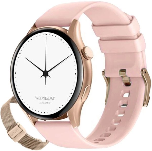 Zegarek damski SMARTWATCH GRAVITY GT11-5 RGD/RGD/PK