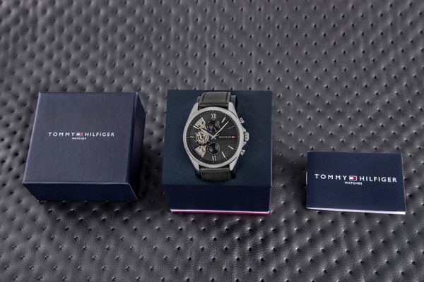 Ανδρικό Ρολόι Tommy Hilfiger Baker Open Heart 1710644 + BOX