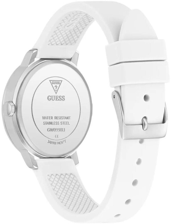 Zegarek Guess Zegarek damski GW0998L1 CYRKONIE biały