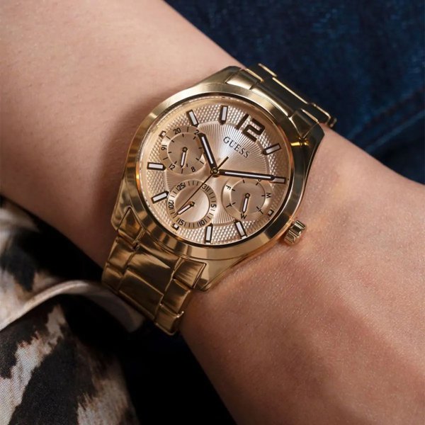 Zegarek Guess Zegarek damski Guess GW0760L2 złoty
