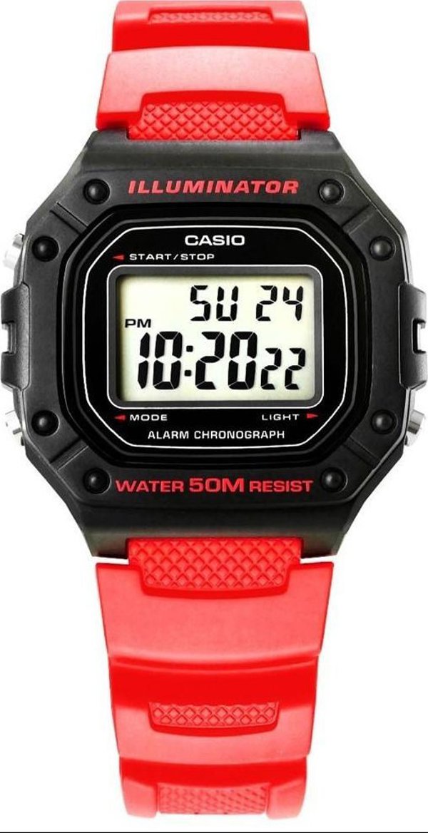 Zegarek Casio Zegarek Meski CASIO W-218H-4BVDF