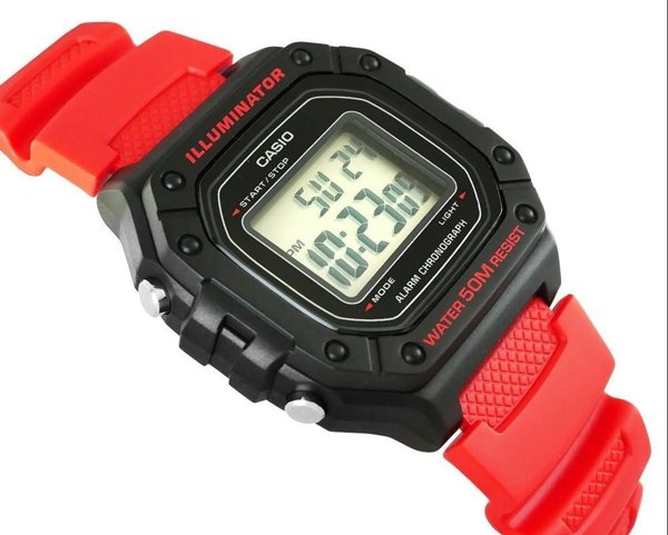 Zegarek Casio Zegarek Meski CASIO W-218H-4BVDF