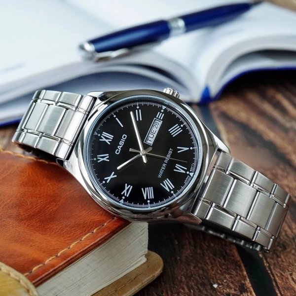 Ρολόι Casio ΑΝΔΡΙΚΟ ΡΟΛΟΪ CASIO MTP-V006D-1B (zd210d) + ΚΟΥΤΙ